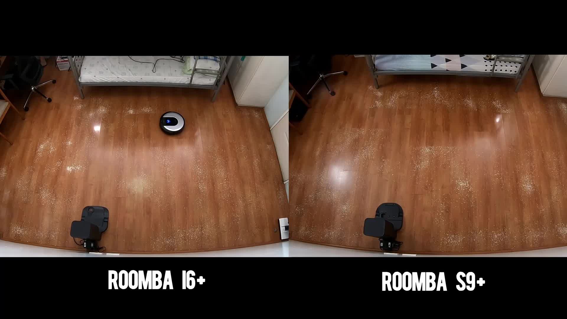 Shark IQ Robot XL vs Roomba s9+ side-by-side comparison