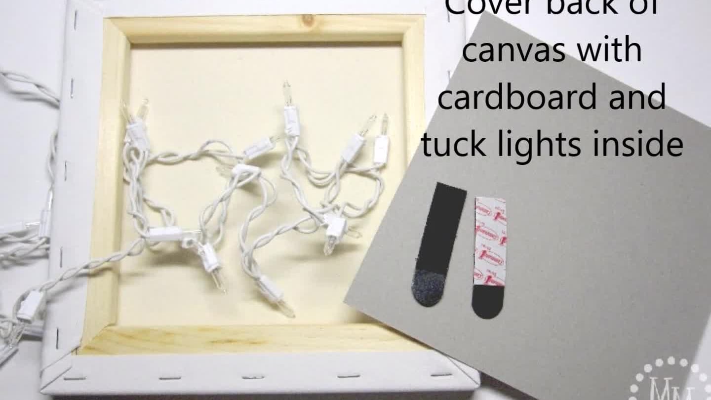 Diy backlit wall art new arrivals