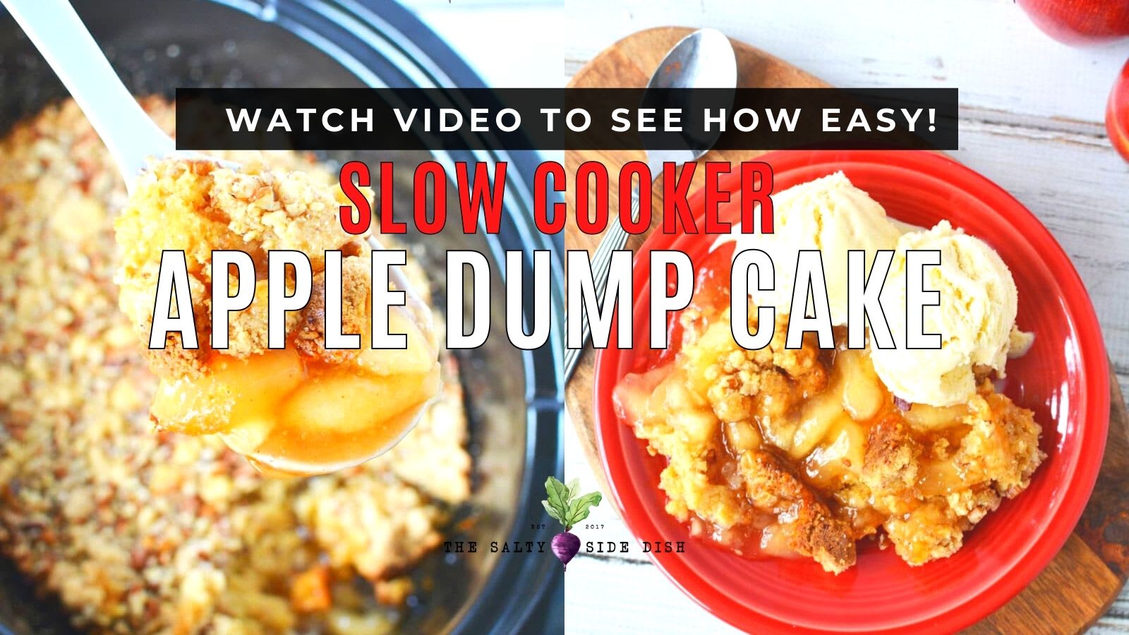 Slow Cooker Caramel Apple Dump Cake - CincyShopper