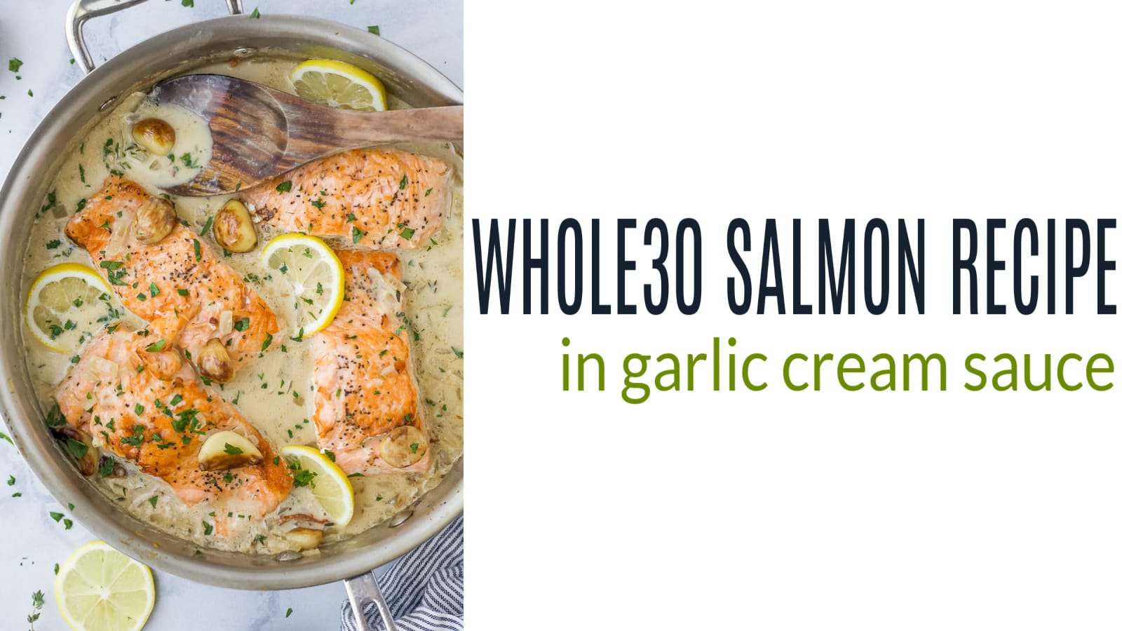 Lemon Herb Salmon: Whole30 Recipe 