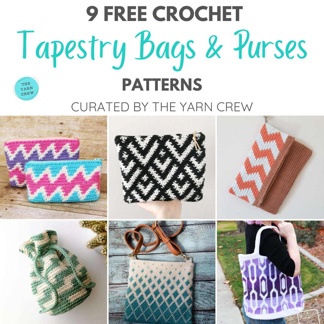Titan tapestry sales crochet bag
