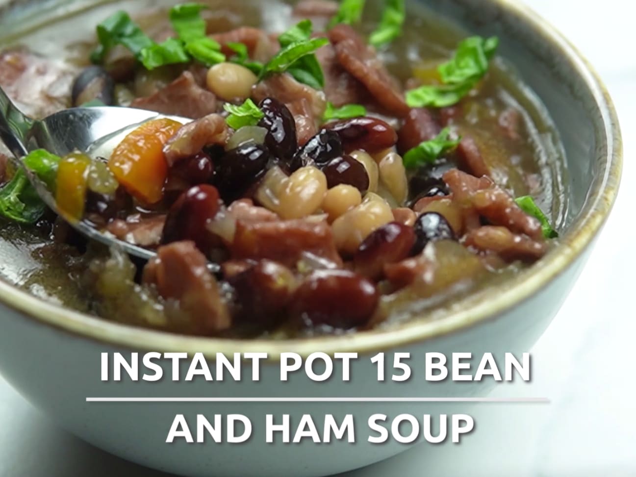 Instant pot 15 hotsell bean and ham soup