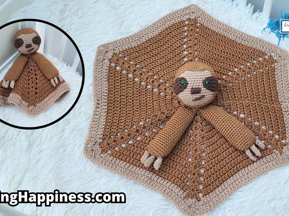 Sunny Sloth Knotted Lovey — PATTERN MODIFICATION (Please read