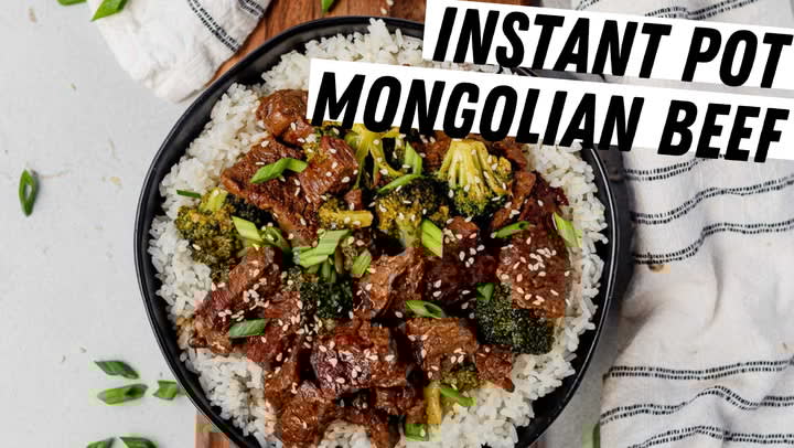 Instant pot mongolian beef healthy 2025