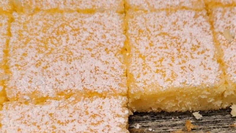 Easy 2 Ingredient Lemon Bars Recipe