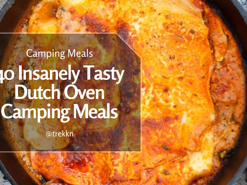 Camp Cooking with a Dutch Oven - Champagne Tastes®
