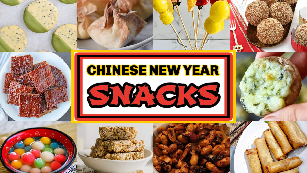 Chinese new year snacks sale