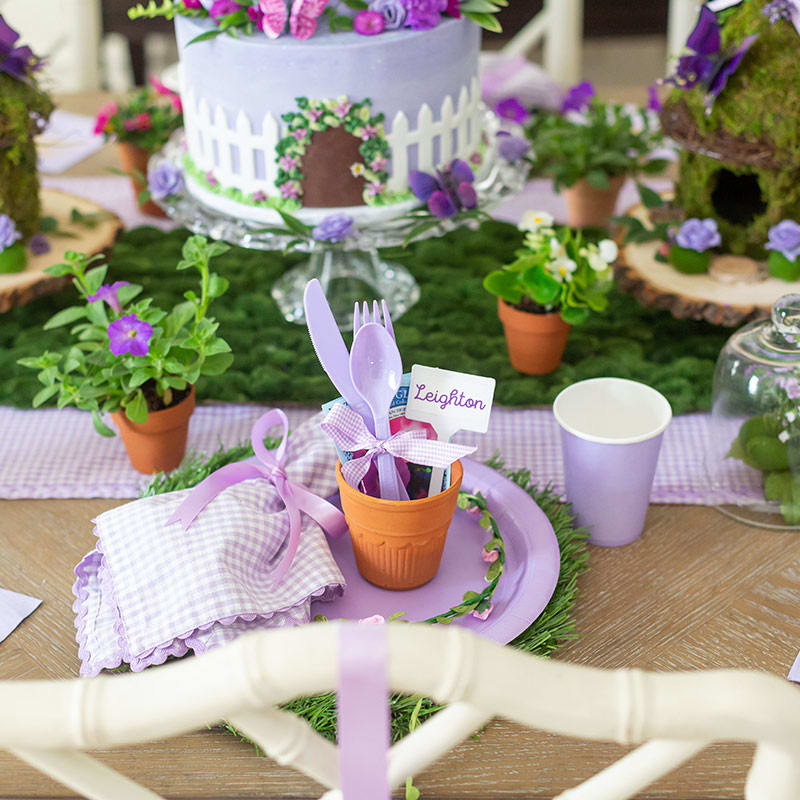 A Pretty Garden Fairy Birthday Party