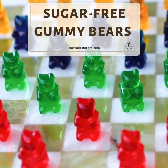 Keto Low Carb Gummy Bears - Step Away From The Carbs