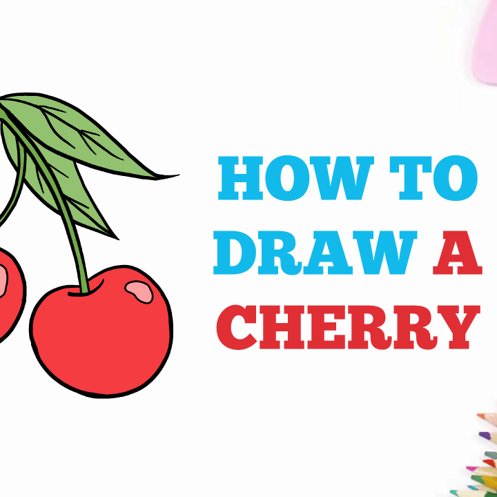 Cherry Sketch by Eloise  Buy funny mouse mats on Art WOW