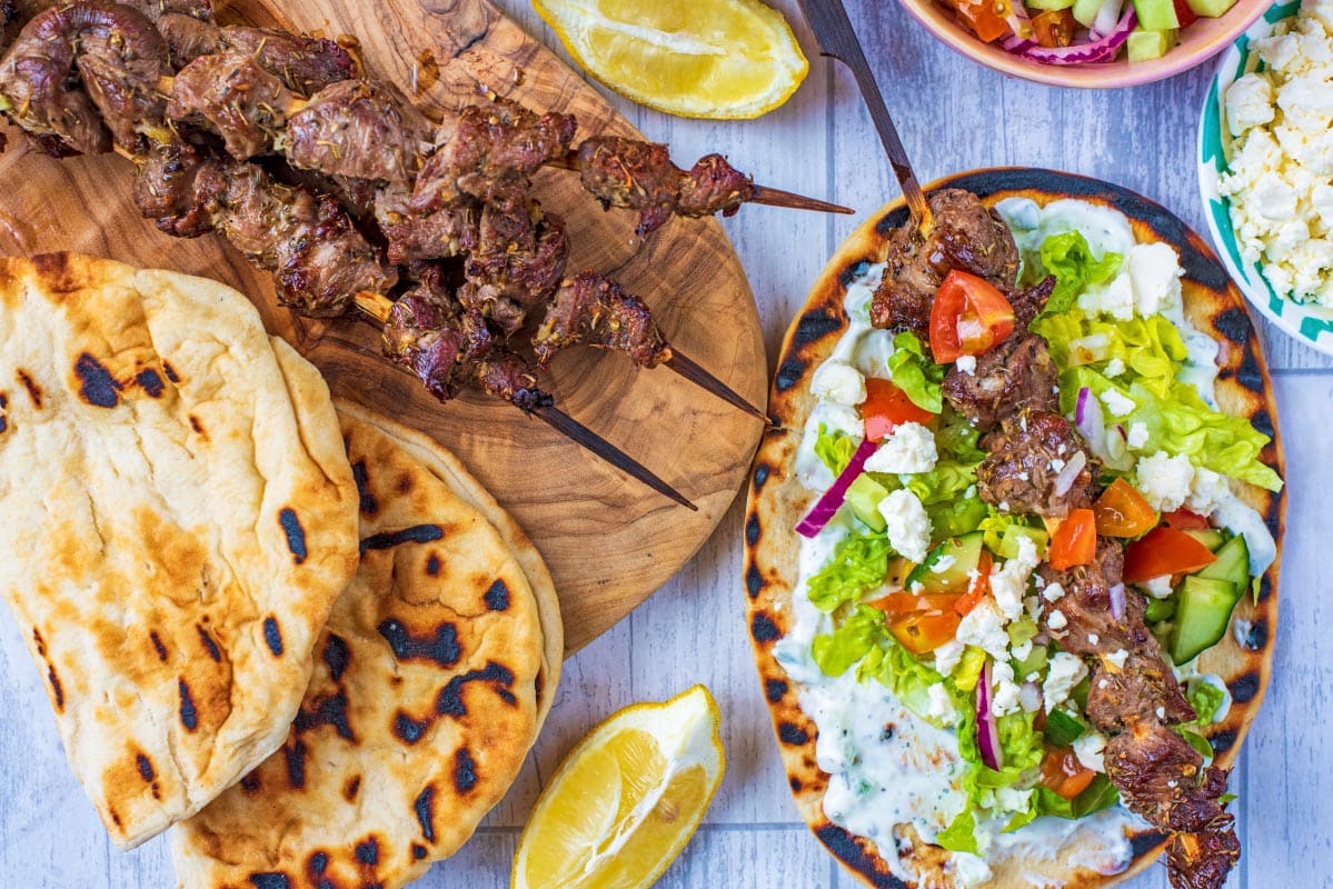 Greek lamb kebab marinade store
