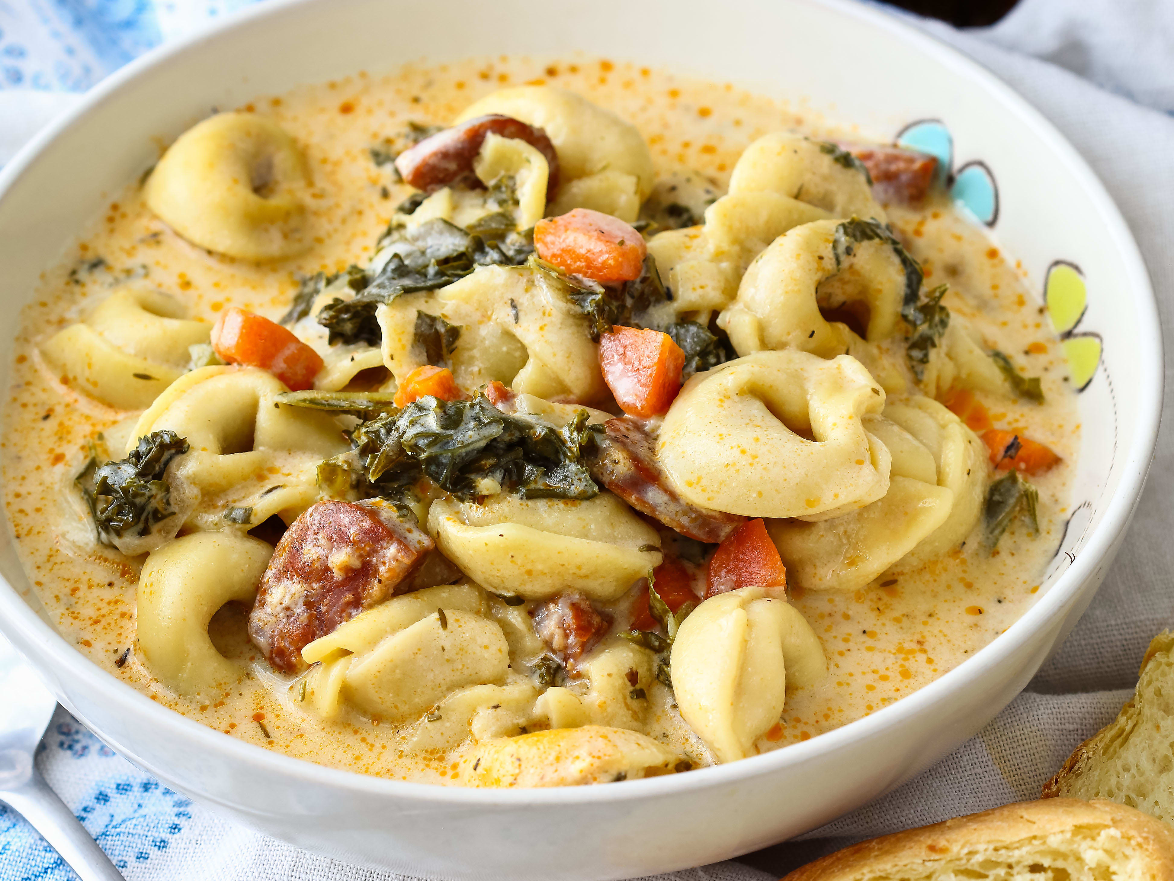 Instant pot tortellini shop soup vegetarian
