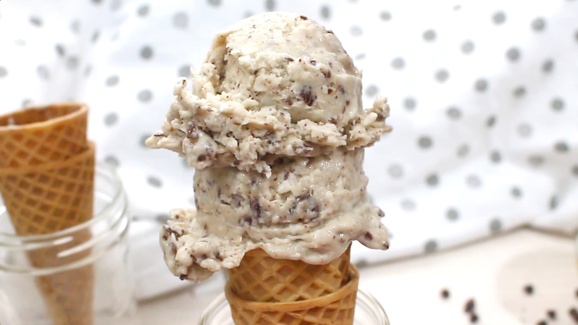 Coconut Chocolate Chip Vegan Ice Cream Recipe – Homemade