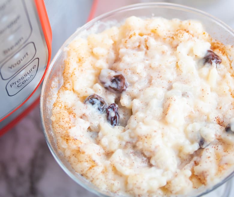 Pressure cooker rice pudding evaporated milk 2025