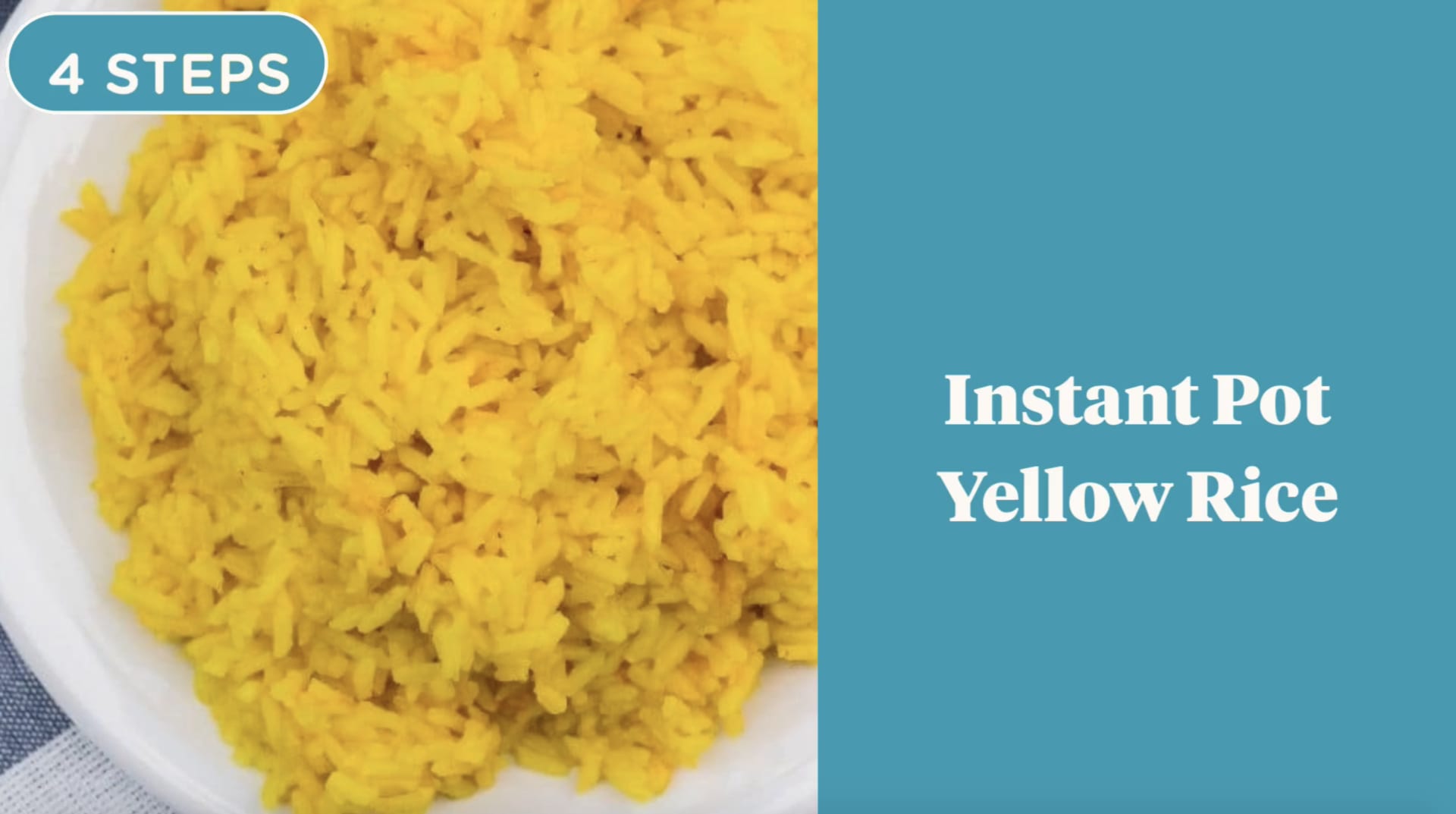 Best Easy Instant Pot Yellow Rice (Made from scratch + Video)