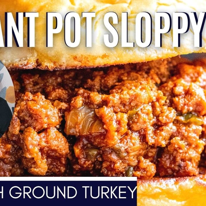Instant Pot Turkey Sloppy Joes