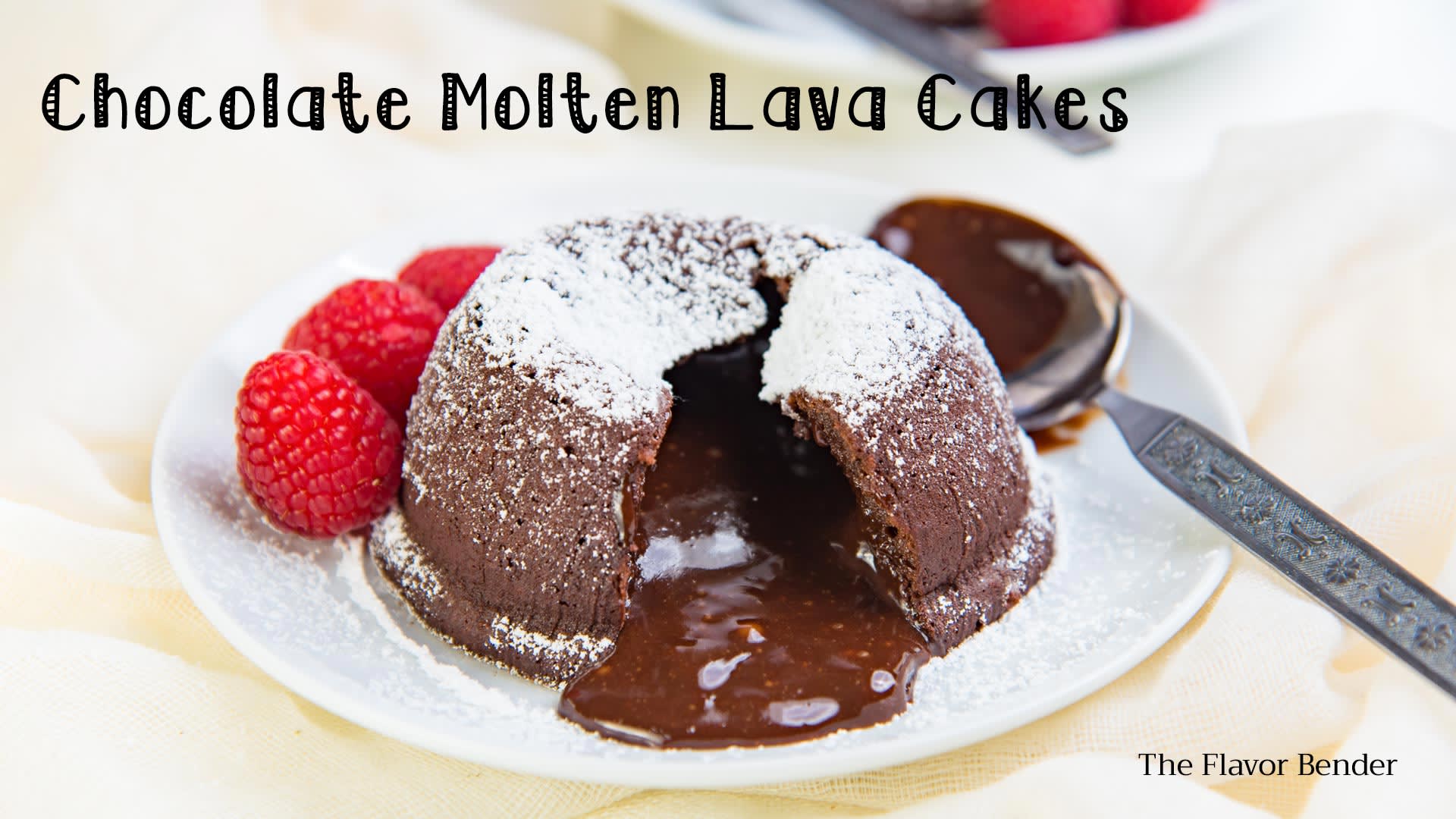 The Best Chocolate Lava Cake Ever - Play Party Plan