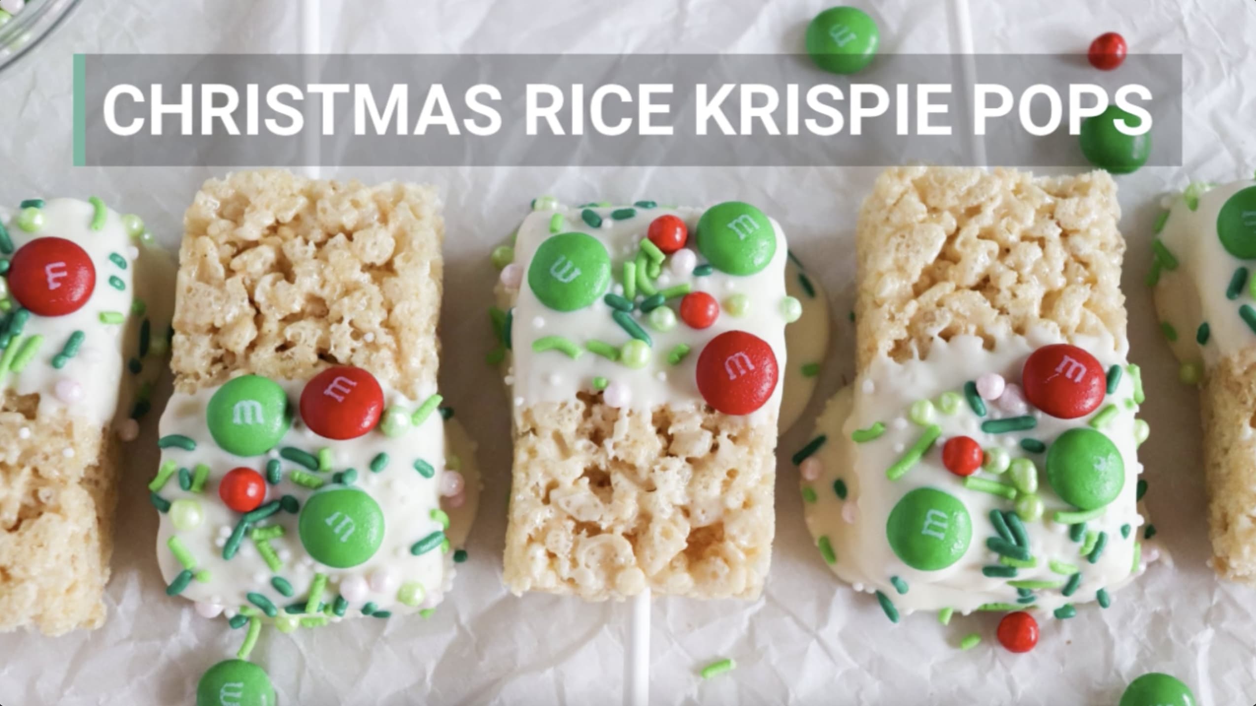 Christmas Rice Krispies Treats - Upstate Ramblings