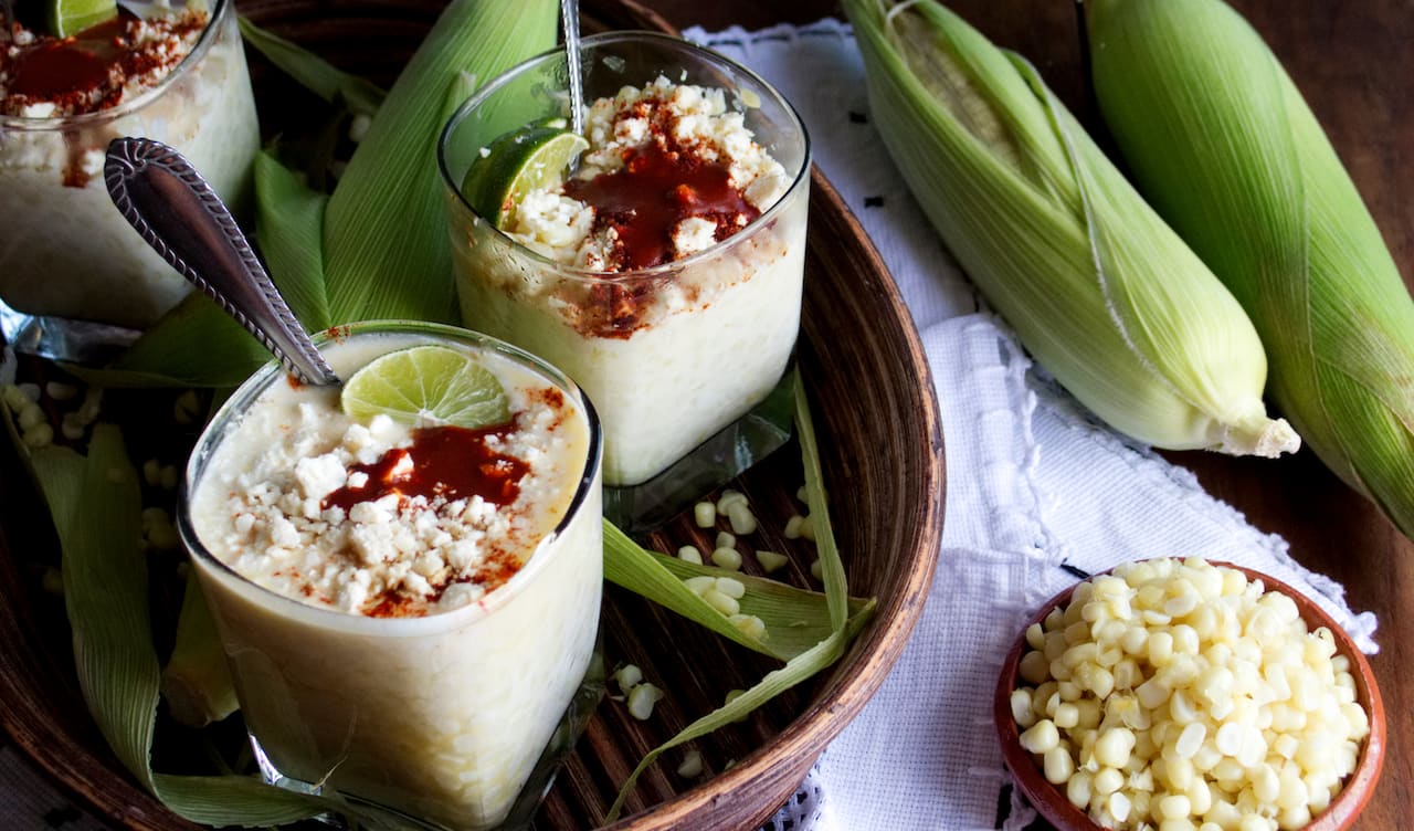 Corn in a Cup (Elote en Vaso) - Kitchen Gidget