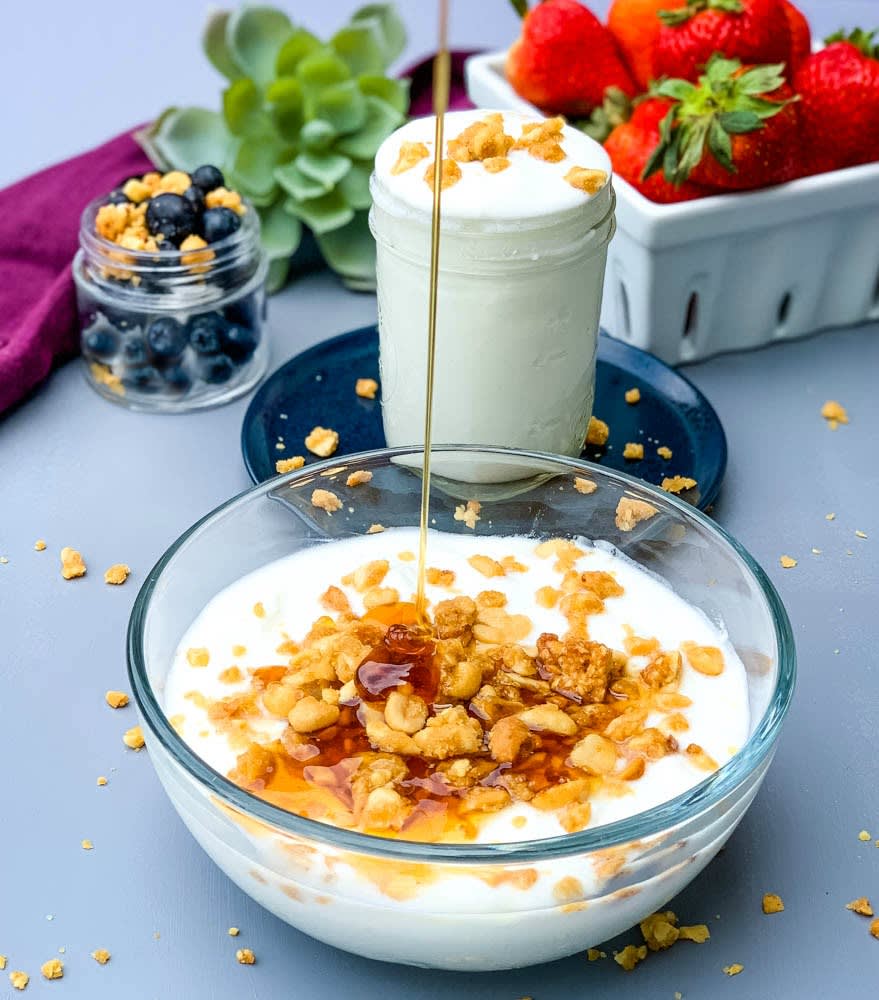 Making yogurt with fairlife milk hot sale