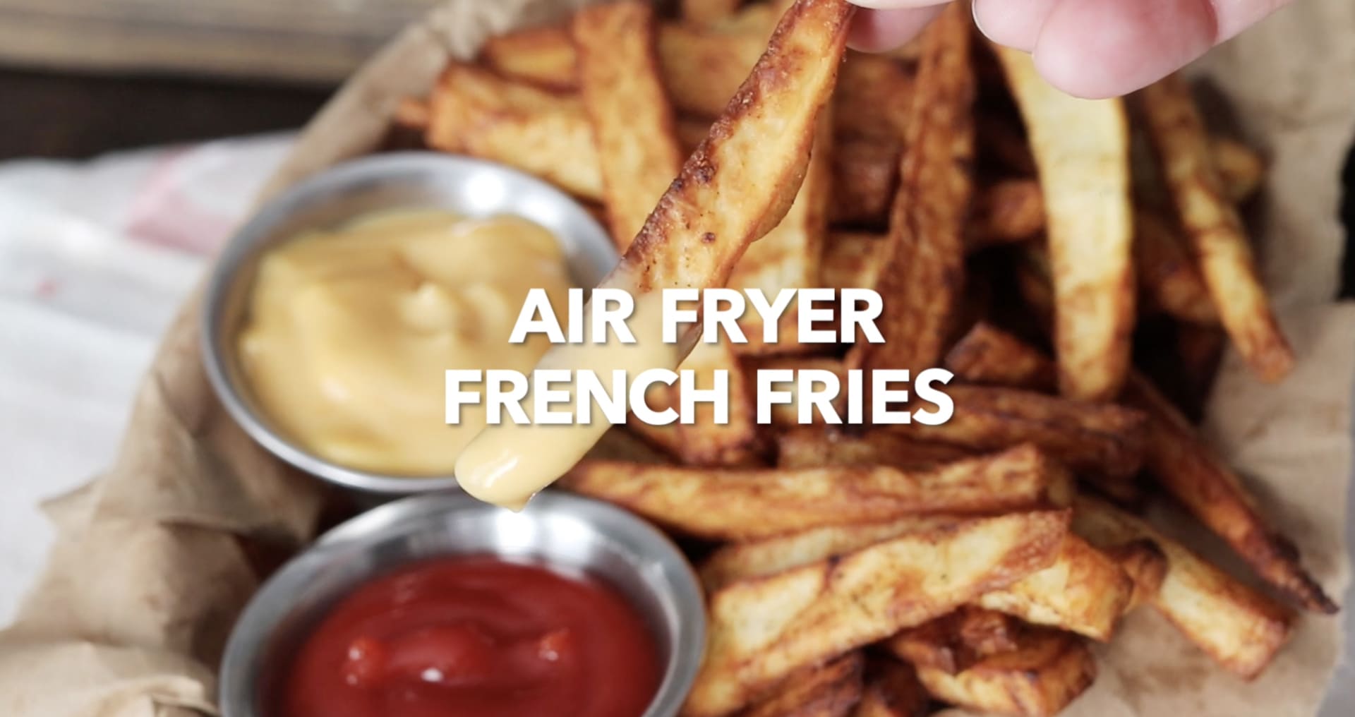 Air Fryer French Fries (homemade) • Domestic Superhero