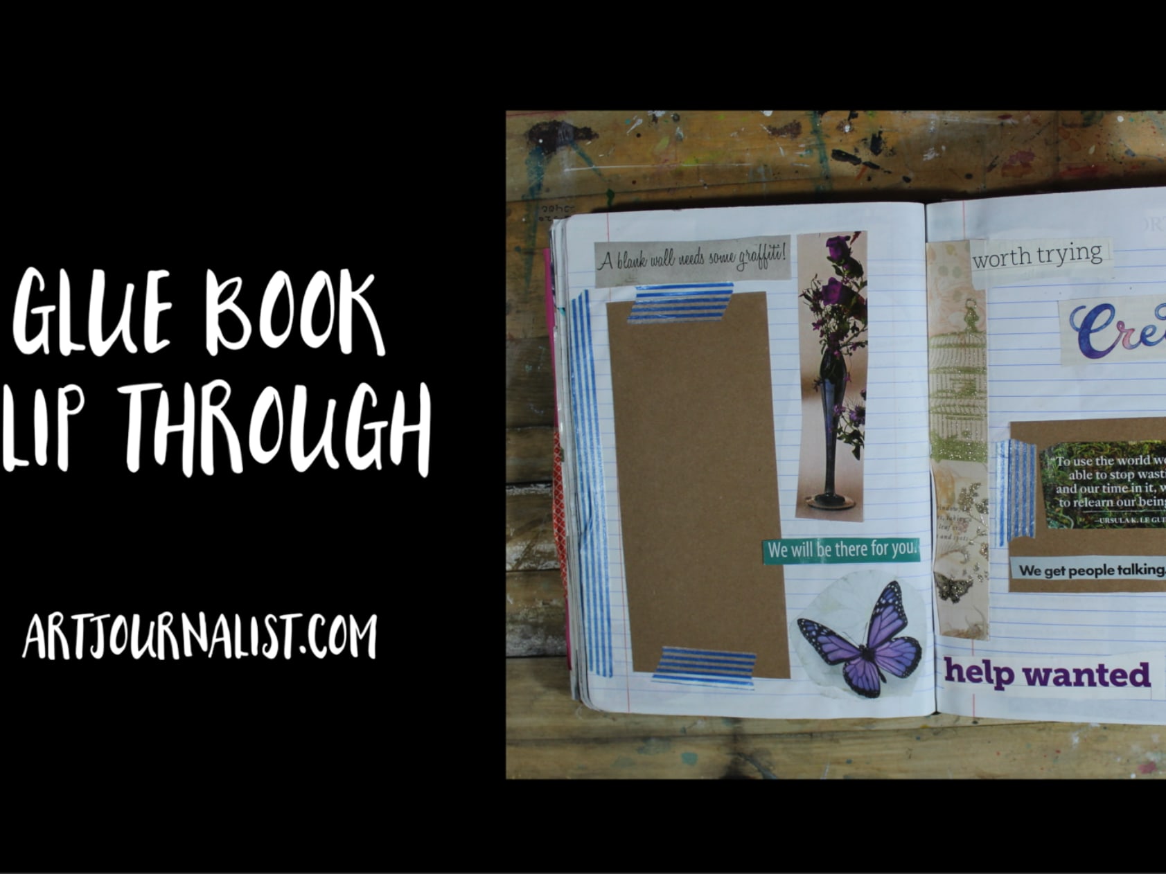 How to start an En Masse Glue Book - iHannas Blog