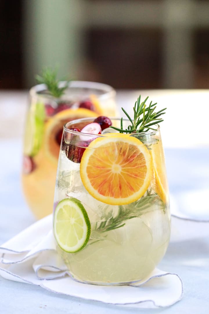 Easy White Sangria - Spend With Pennies