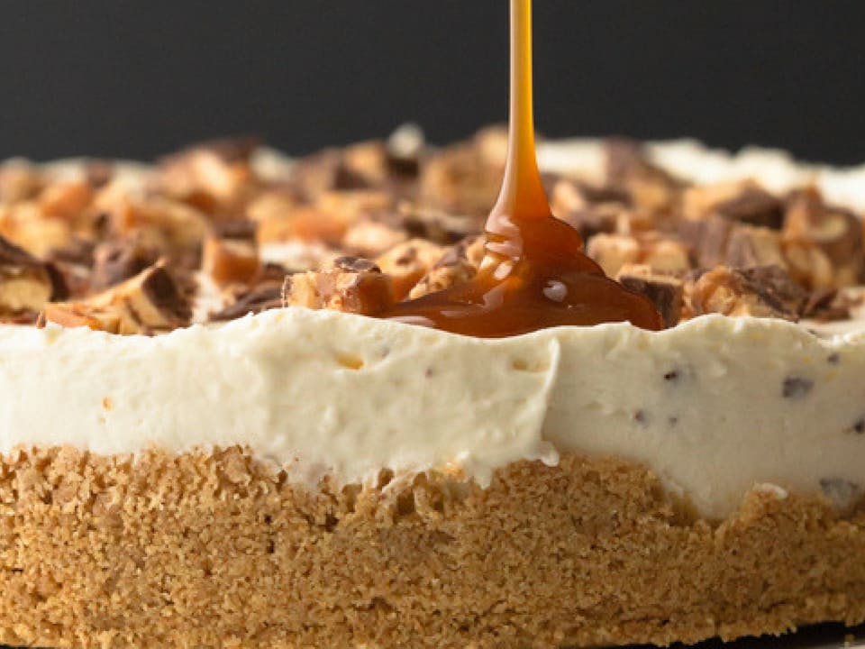 SNICKERS™ Shakers No-Bake Cheesecake - The Real Kitchen