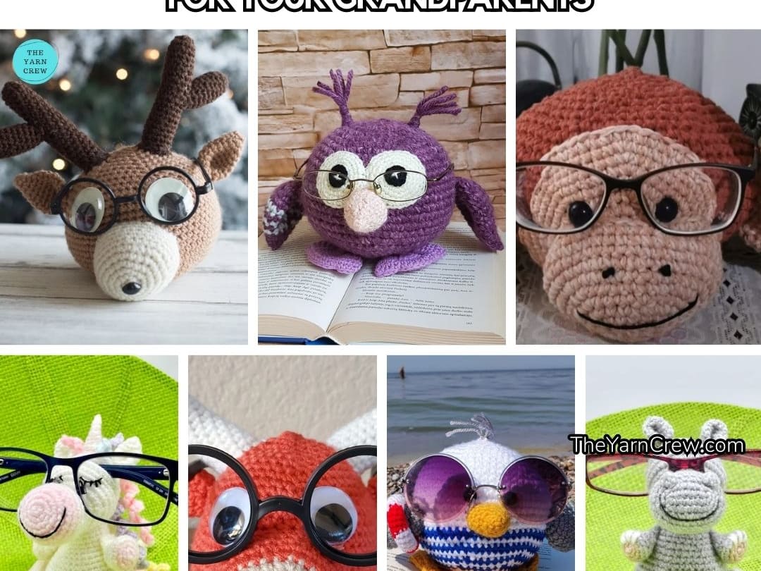 Panda Eyeglass Holder Crochet Pattern - My Fingers Fly