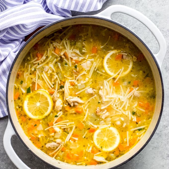 The BEST Crockpot Vegetable Soup - Jar Of Lemons