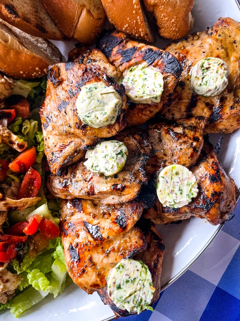 Marinated 2025 chicken steak