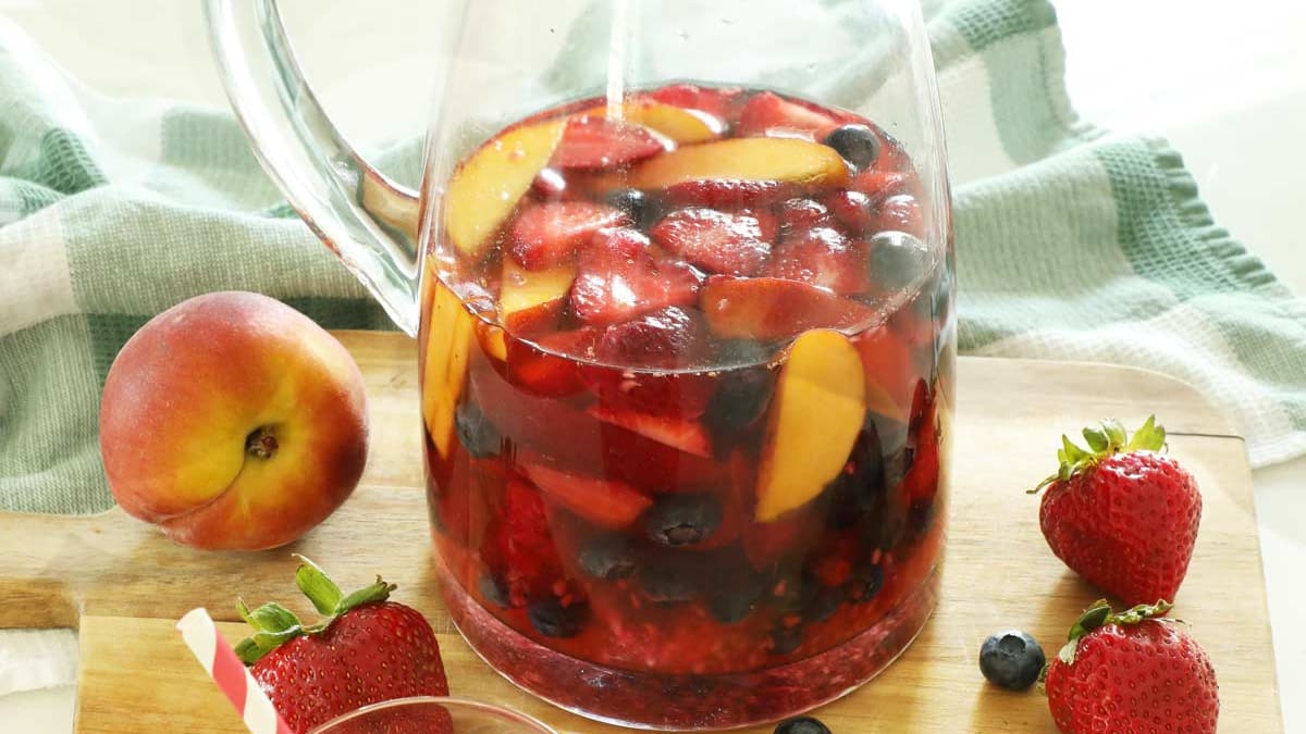 Refreshing Sangria, Perfect Beverage For A Summer Party – Between Naps on  the Porch