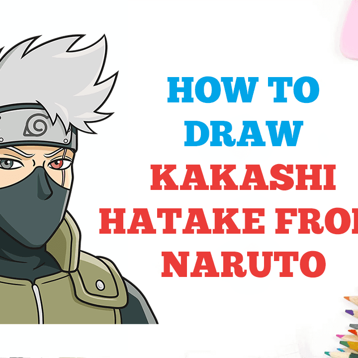 How to Draw Kakashi Hatake from Naruto - DrawingNow