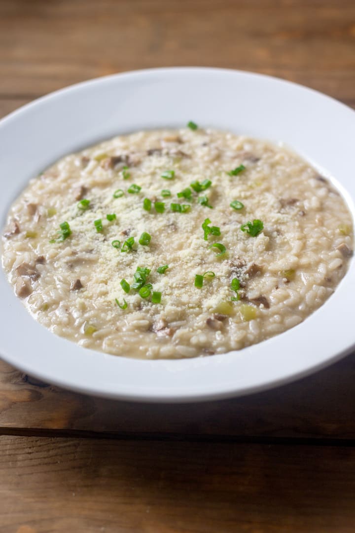 Instant Pot Mushroom Risotto