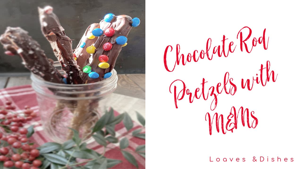 M&M Chocolate Covered Pretzel Rods -  Israel