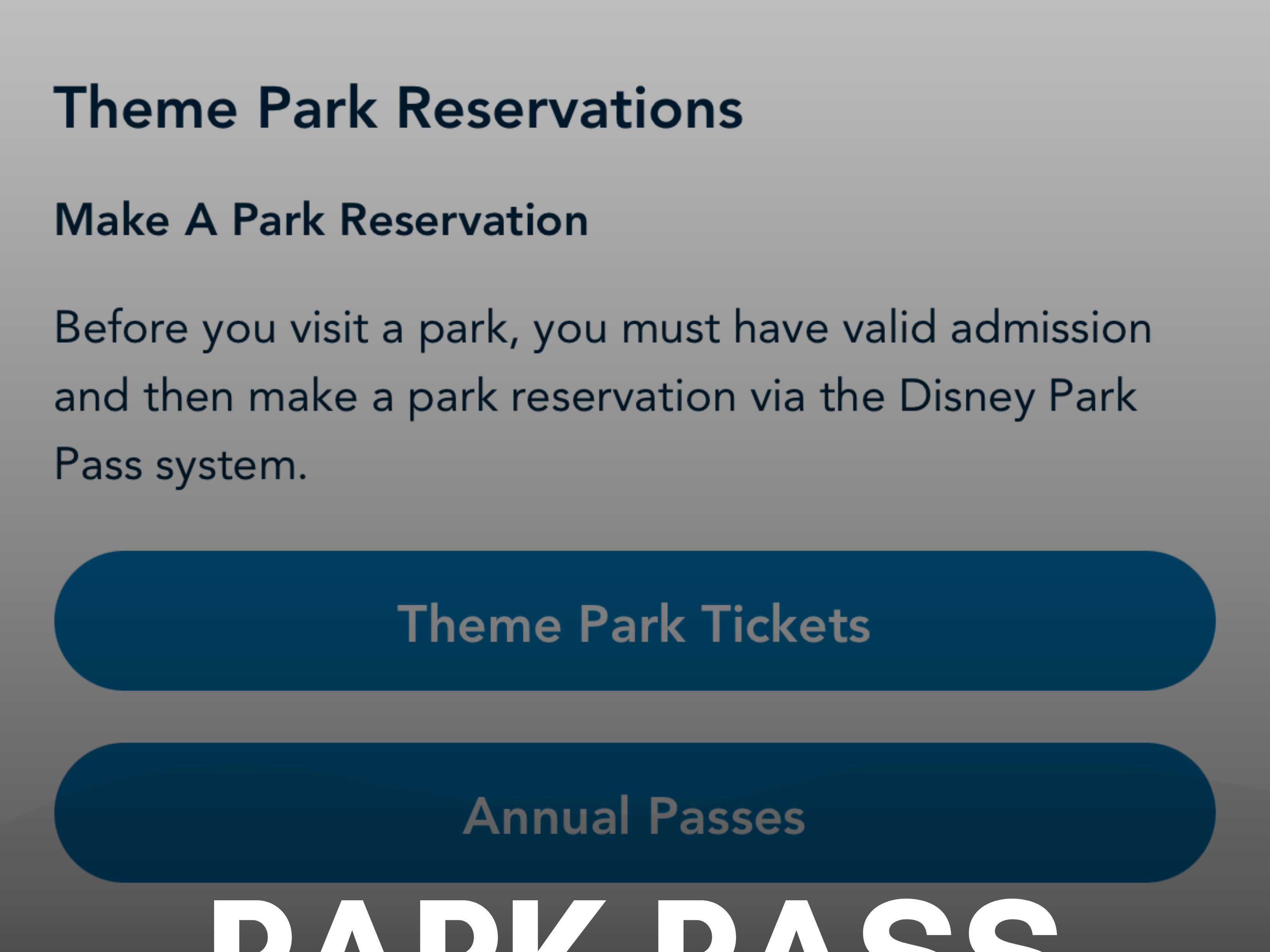 Disney World to Cancel Select Theme Park Reservations