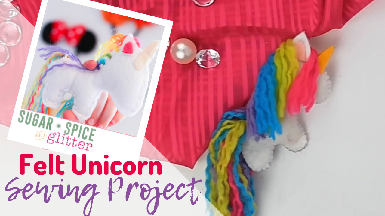 DIY Felt Unicorn Stocking – Craft Box Girls