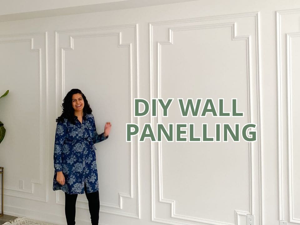 DIY Wall Moulding Frames - In Honor Of Design
