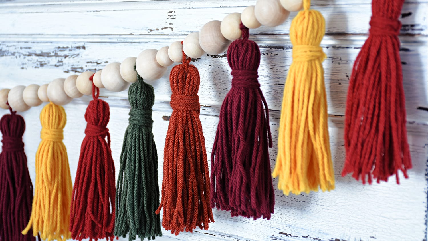 How to Make DIY Yarn Tassels