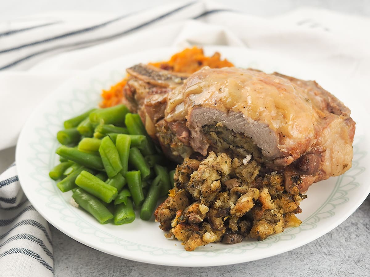 Stuffed pork chops shop in the instant pot