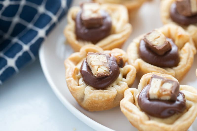 Skinny Snickers Mini Tarts Recipe