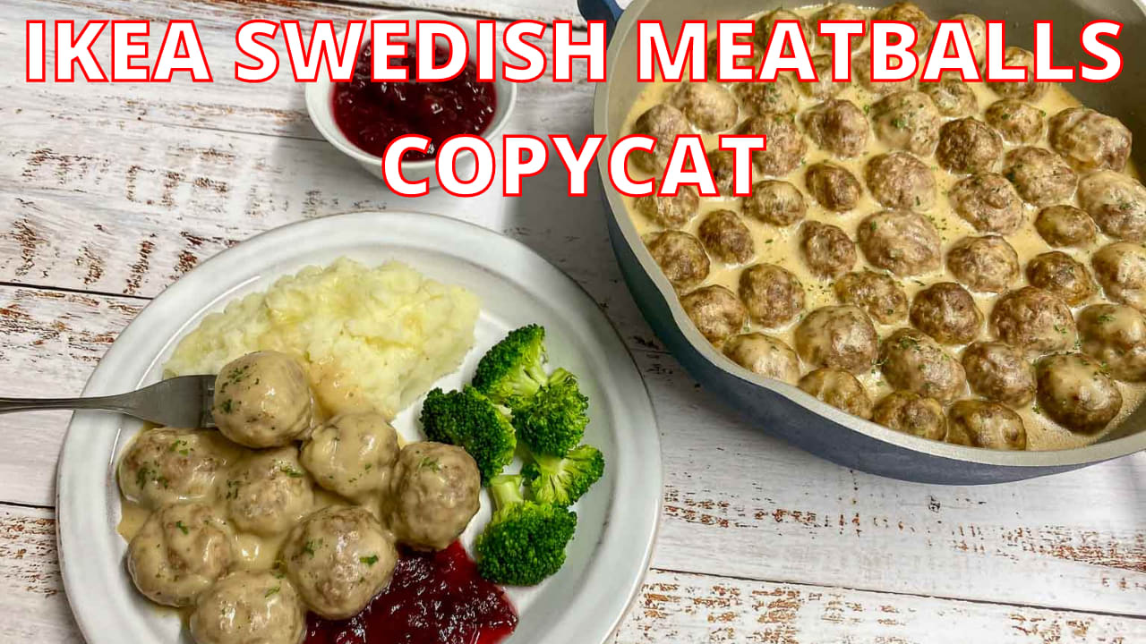 The Real IKEA Swedish Meatballs Recipe - A Family Feast®