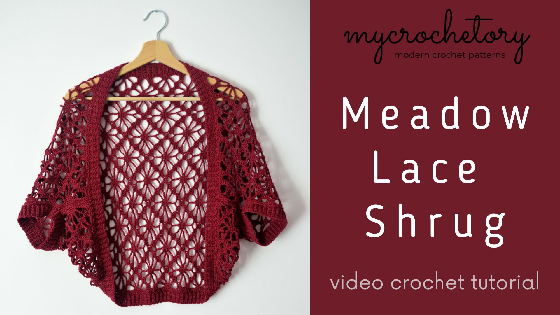 Free crochet shrug pattern top
