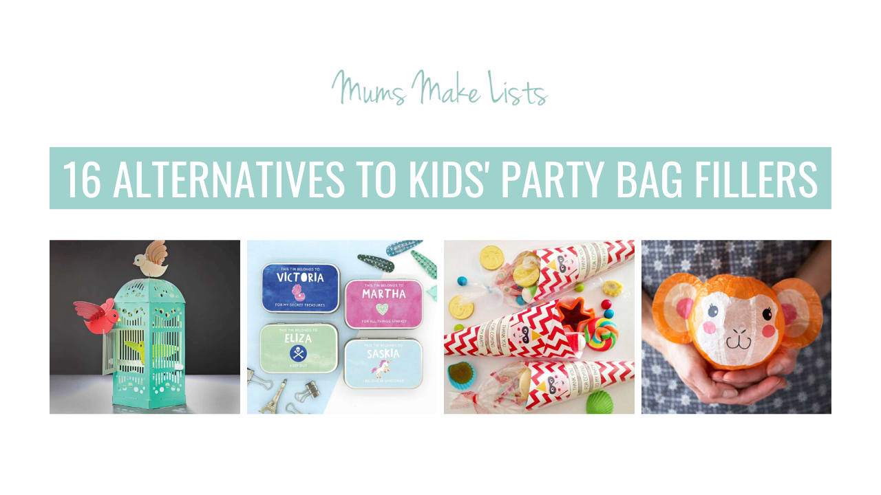 50 ALTERNATIVE PARTY BAG IDEAS (WHICH AREN'T MADE OF PLASTIC!) - The  Hope-Filled Family