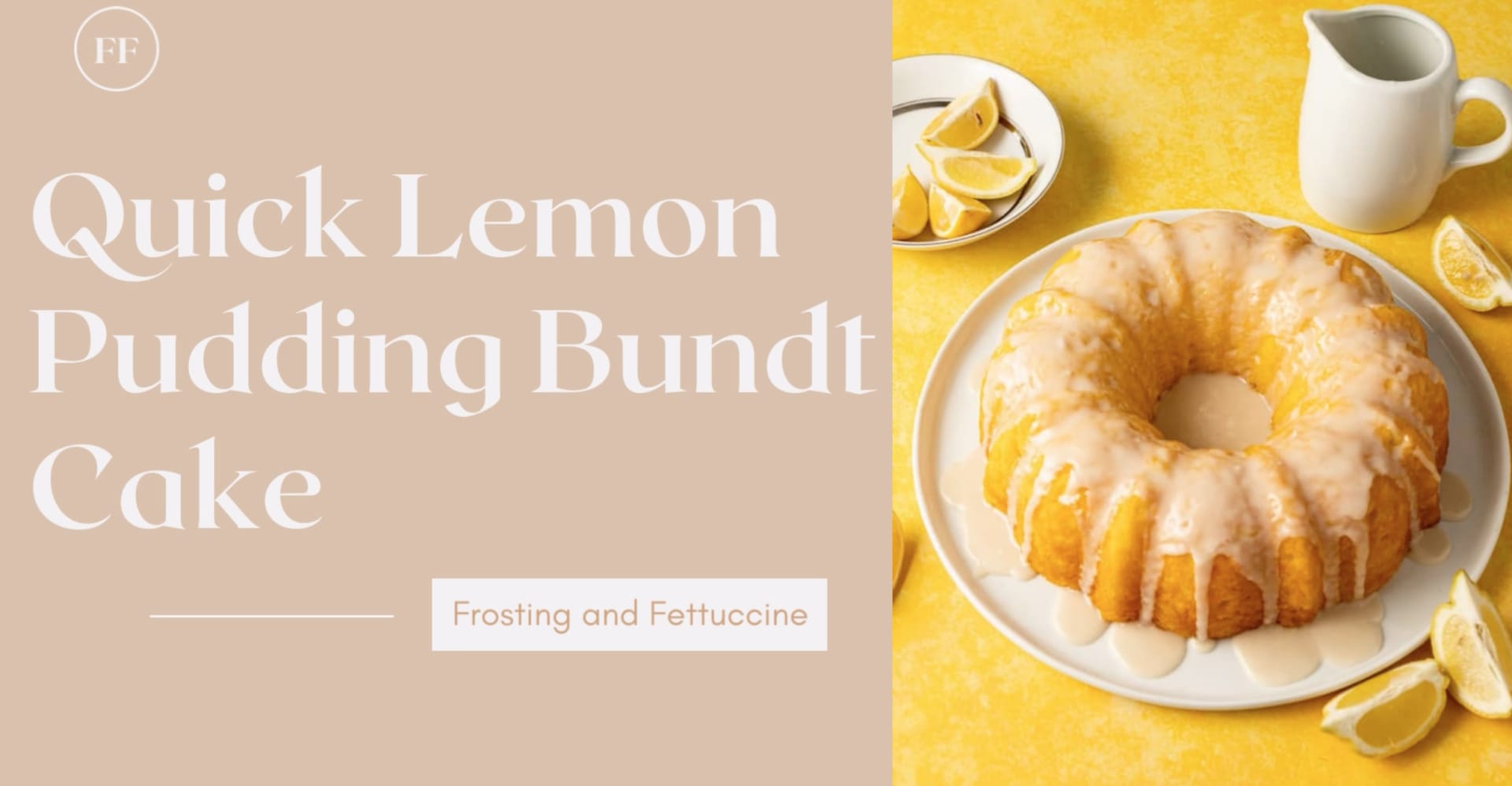 Easy and Moist Mini Bundt Cakes - Frosting and Fettuccine
