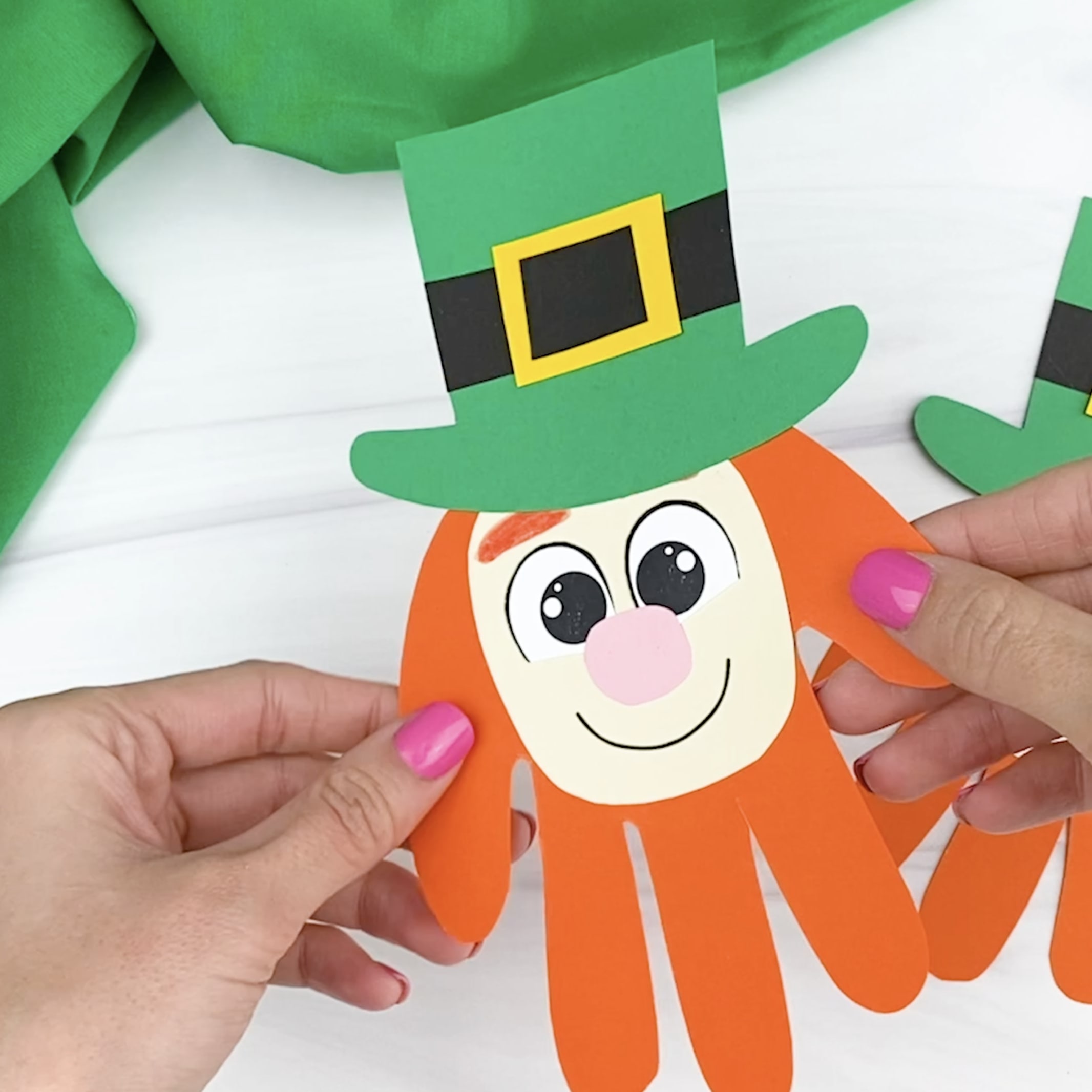Pot Of Gold & Rainbow Craft For Kids [Free Template]