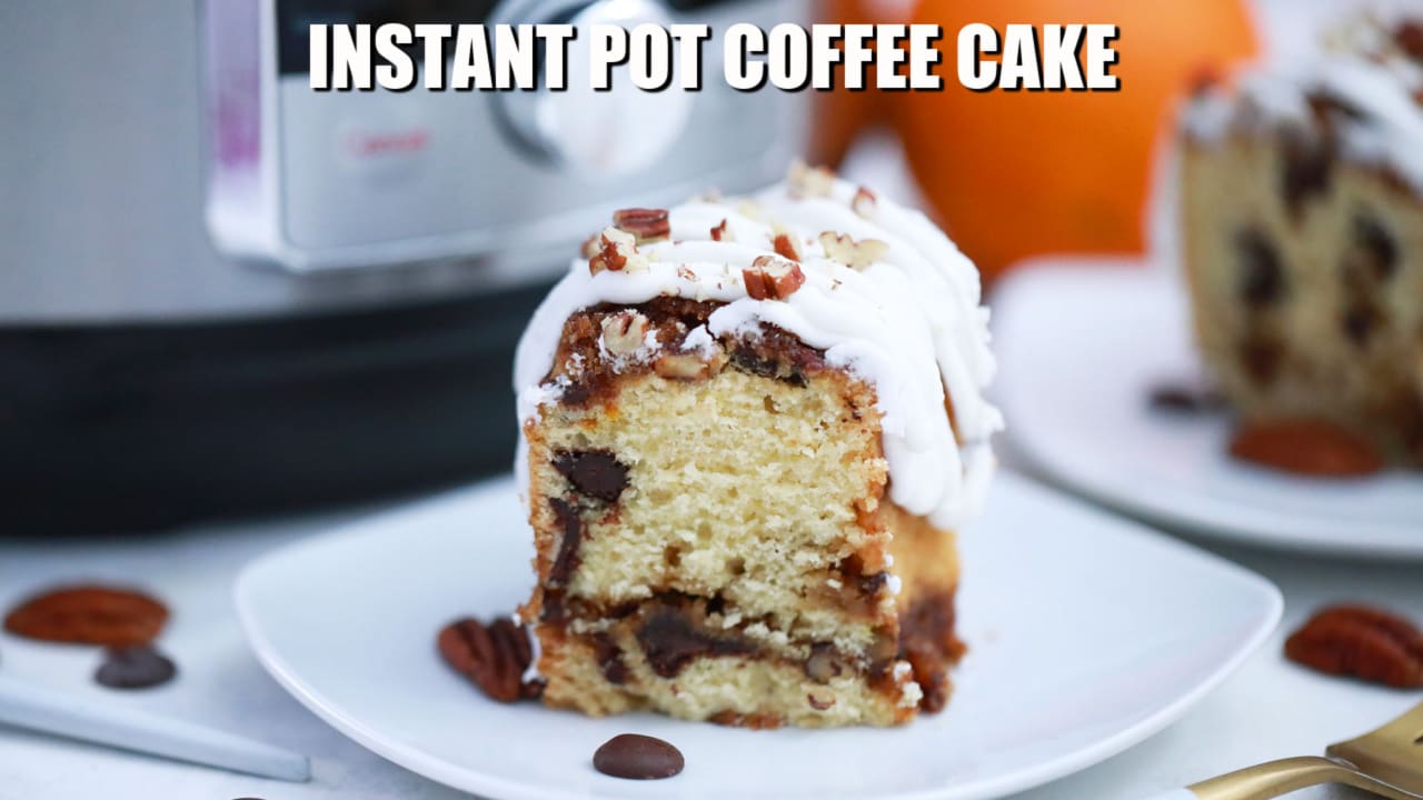 Instant Pot Coffee Cake - Ninja Foodi Coffee Cake