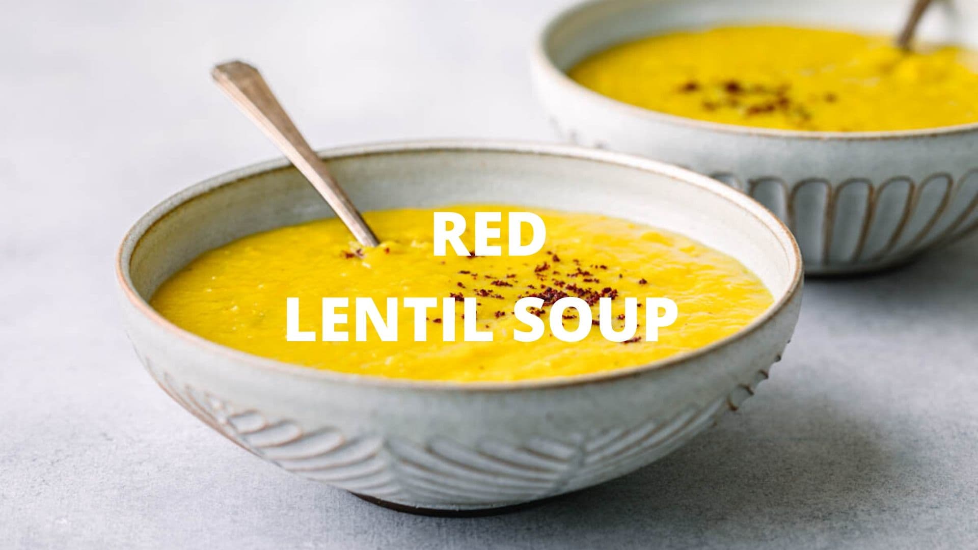 red lentil soup