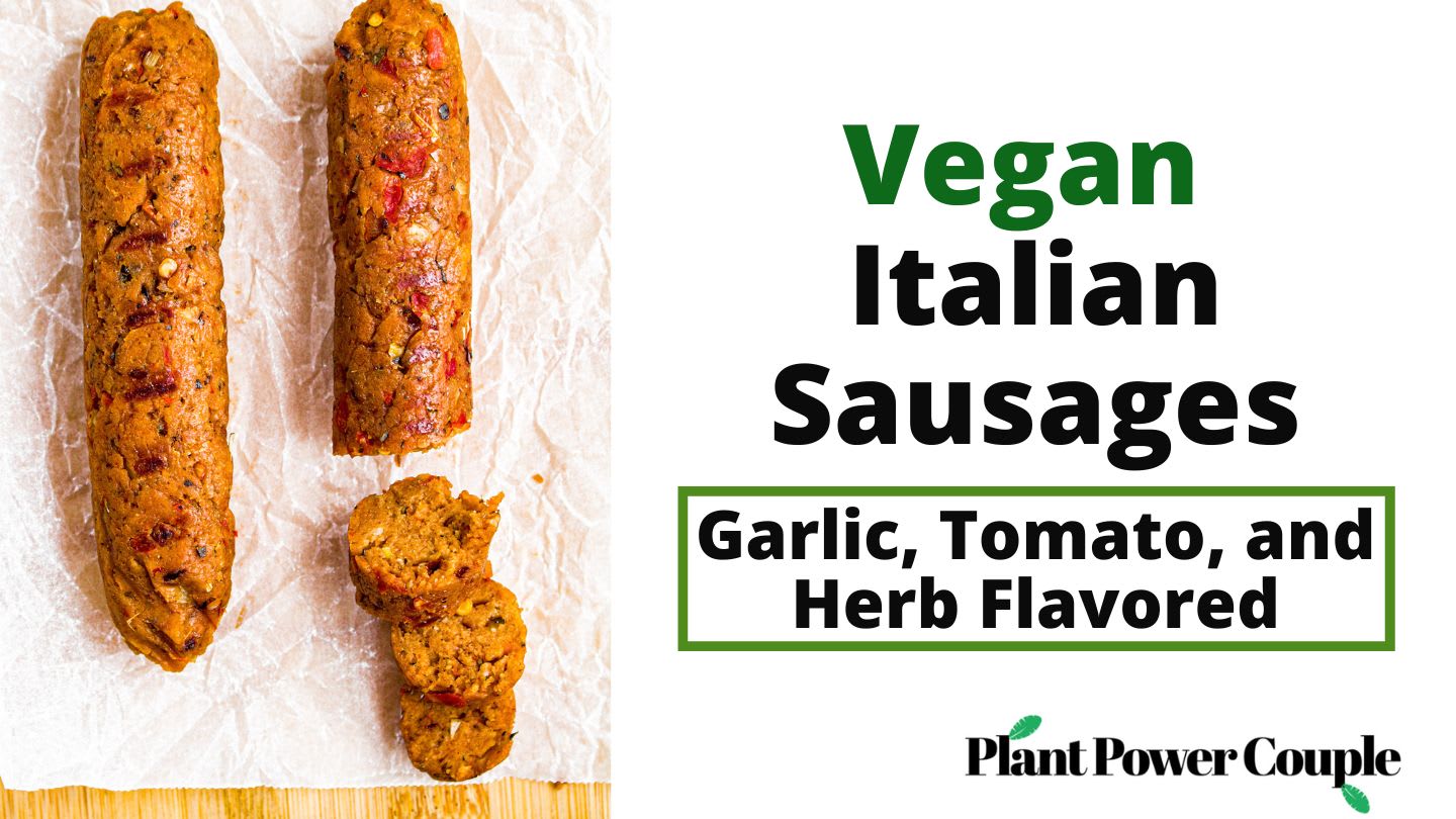The Best Vegan Italian Sausage (simple seitan recipe)