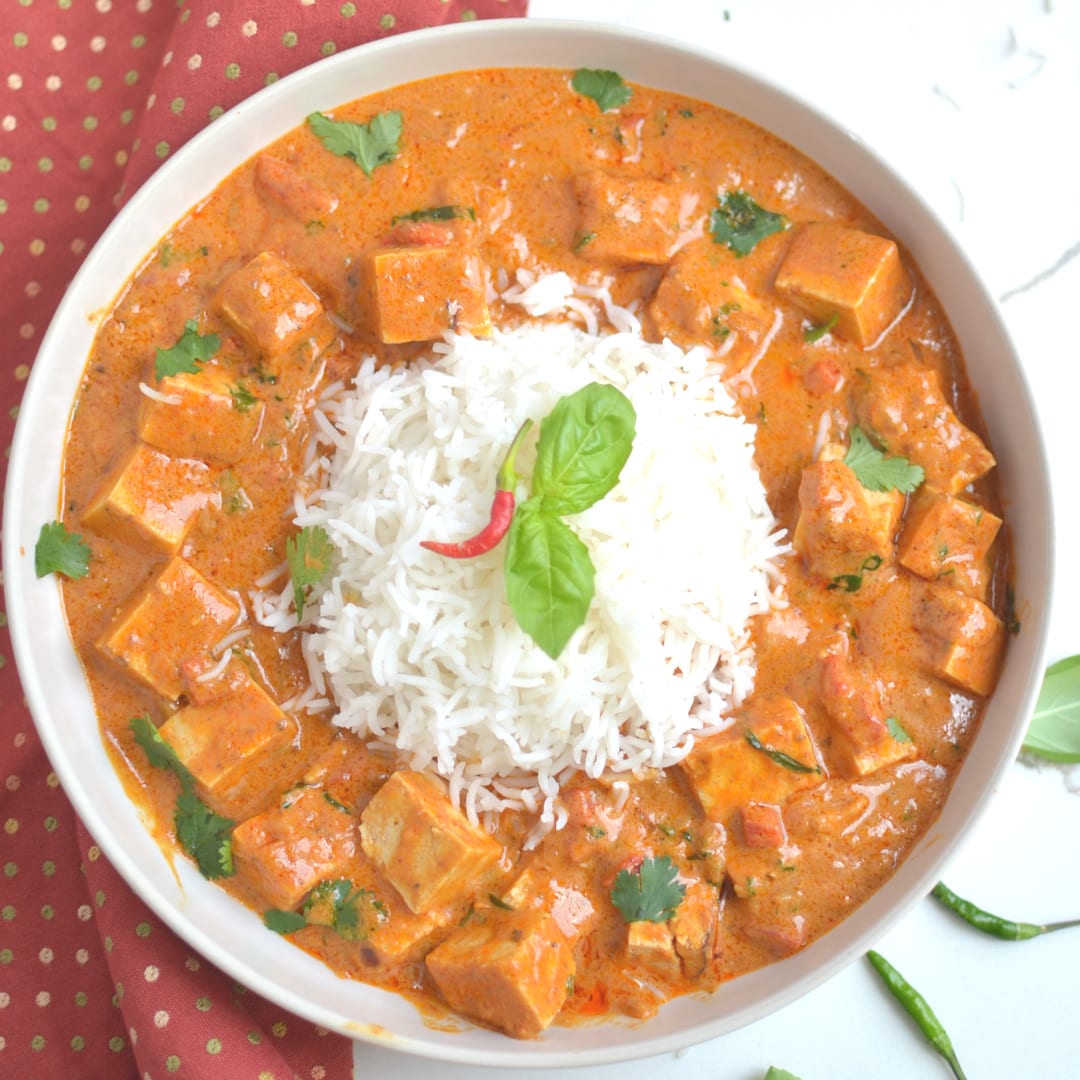 Instant Pot Thai Peanut Curry and Rice